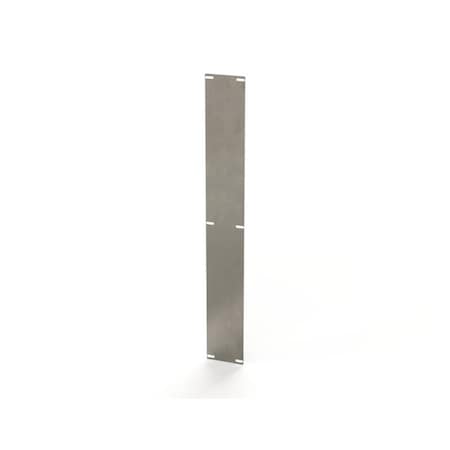 Saginaw Control & Engineering Panel, 71.69 in. H x 9-3/4 in. W x 0.13 in. L, Carbon Steel SCE-84FPGALV